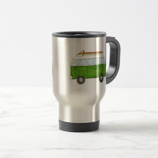 Mug De Voyage Campervan (Devant droit)
