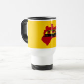 Mug De Voyage Camping Caravan australien (Devant gauche)