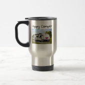 Mug De Voyage Camping Happy Retirement dans le RV par Funnycoomb (Gauche)