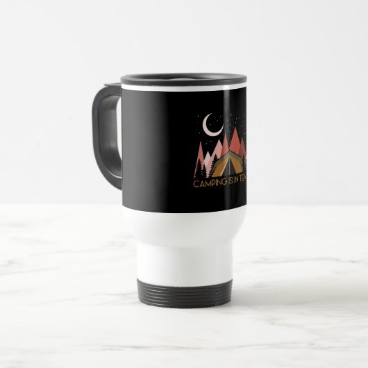 Mug De Voyage Camping Is (Devant gauche)