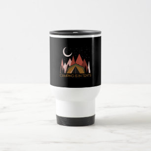Mug De Voyage Camping Is