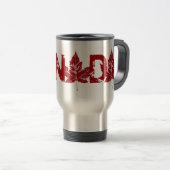 Mug De Voyage Canada Travel Musiques Canada Maple Leaf Souvenir  (Devant droit)