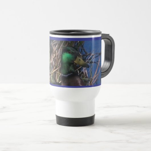 Mug de voyage Canard colvert (Devant droit)