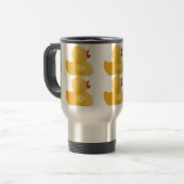 Mug De Voyage Canard en caoutchouc jaune (Devant gauche)