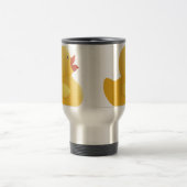 Mug De Voyage Canard en caoutchouc jaune (Centre)