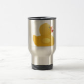 Mug De Voyage Canard en caoutchouc jaune (Centre)
