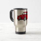 Mug De Voyage Canard rouge (2CV) (Devant gauche)