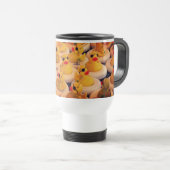 Mug De Voyage Canards jaunes en caoutchouc mignons (Devant droit)