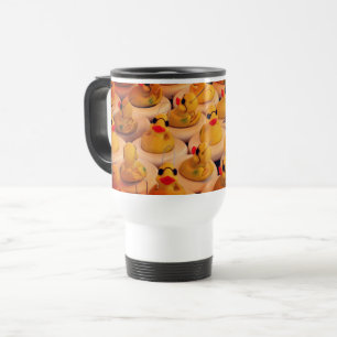 Mug De Voyage Canards jaunes en caoutchouc mignons
