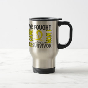 Mug De Voyage Cancer du testicule du survivant 5