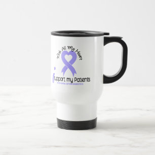 Mug De Voyage Cancer oesophagien je soutiens mes patients