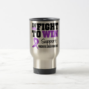 Mug De Voyage Cancer pancréatique dans le combat à gagner