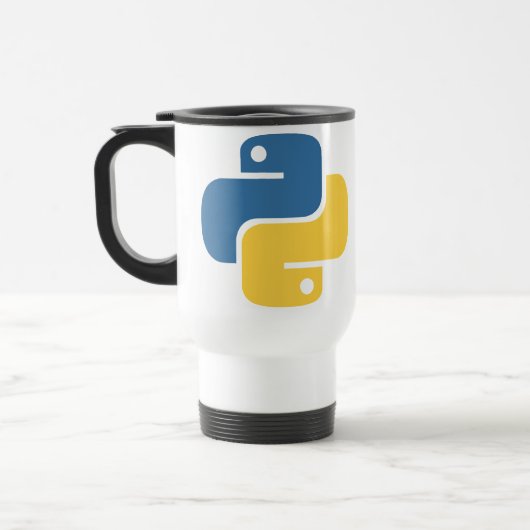 Mug De Voyage Caneca personalizada desenvolvedor python (Gauche)