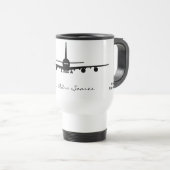Mug De Voyage Canette Airbus A380 - Mer 2013 (Devant droit)