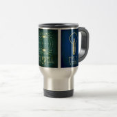 Mug De Voyage Canette Faraday-Maxwell-Tesla (Devant droit)