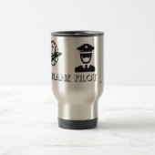 Mug De Voyage Canette thermique Pilote d'avion (Centre)