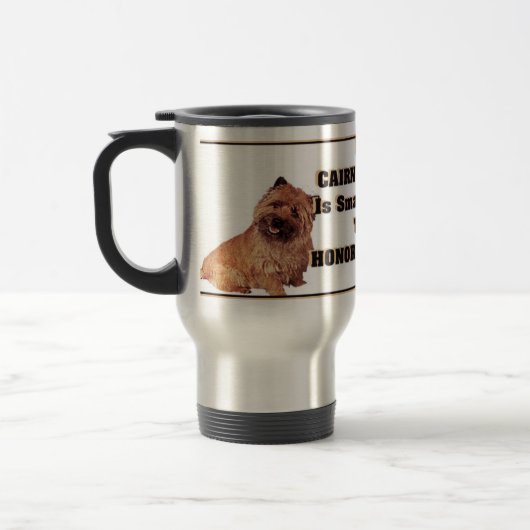 Mug De Voyage canne cairn terrier (Gauche)