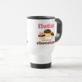 Mug De Voyage Cannelure drôle de chocolat (Devant droit)