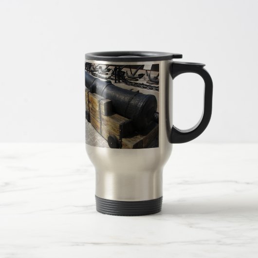 Mug De Voyage Canon antique (Droit)