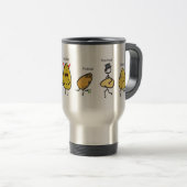 Mug De Voyage Canons à oeufs amusants (Devant droit)