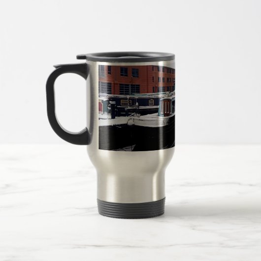 Mug De Voyage Canot bleu clair (Gauche)