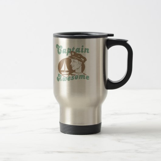 Mug De Voyage Capitaine Awesome (Droit)