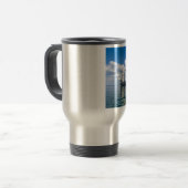 Mug De Voyage Capitaine d'O, mon capitaine par : Walt Whitman (Devant gauche)