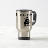 Mug De Voyage Capitaine Papa - Ghosts Galleon (Devant droit)