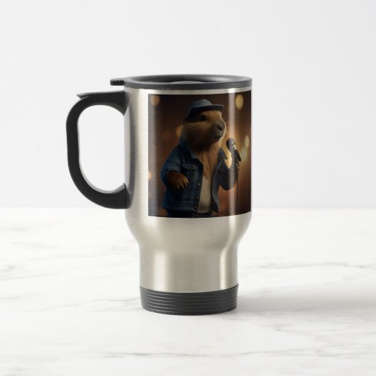 Mug De Voyage "Capybara Cowboy : Serenading the Wild West" (Gauche)