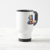Mug De Voyage Capybara de jeu mignon (Devant droit)