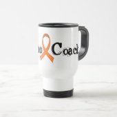 Mug De Voyage Car de chimio - ruban orange (Devant droit)