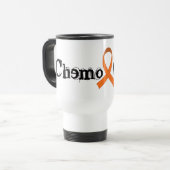 Mug De Voyage Car de chimio - ruban orange (Devant gauche)