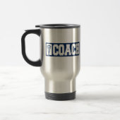 Mug De Voyage Car de lacrosse - bleu (Gauche)