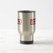 Mug De Voyage Car de lacrosse - rouge (Centre)
