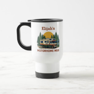 Mug De Voyage Caravane motorisée personnalisée Voyageurs Campeur