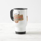 Mug De Voyage Carburant d'auteur (Devant gauche)