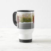 Mug De Voyage Cardinal avec Visiteur du poème du Ciel (Devant gauche)