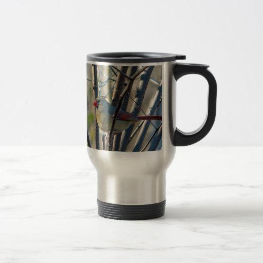 Mug De Voyage Cardinal féminin (Droit)