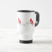 Mug De Voyage Cardinal rouge (Devant droit)