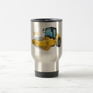 Mug De Voyage Caricature à rouleaux de route