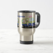 Mug De Voyage Caricature de camion de glace joli (Devant droit)