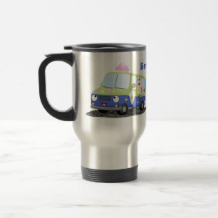 Mug De Voyage Caricature de camion de glace joli