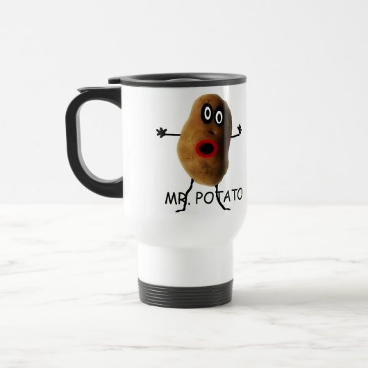 Mug De Voyage Caricature de M. Potato (Gauche)
