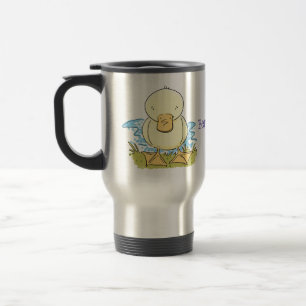 Mug De Voyage Caricature jaune mignon pour canard bébé