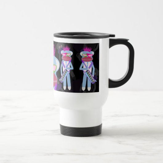 Mug De Voyage Caricature pour singe de la réplique (Droite)