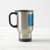 Mug De Voyage Caricature sous-marine joyeuse (Gauche)