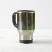 Mug De Voyage Carlin Chien mignon Gustav Klimt Forest (Devant gauche)