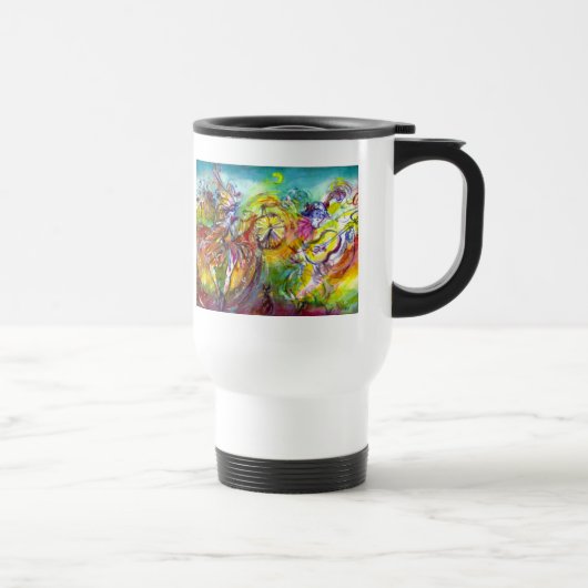 Mug De Voyage CARNAVAL ITALIEN / Danse, Musique, Théâtre (Droite)