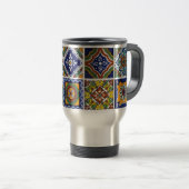 Mug De Voyage Carreaux Talavera mexicains (Devant droit)