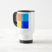 Mug De Voyage Carrés de loutre (Devant gauche)